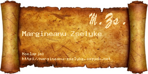 Margineanu Zselyke névjegykártya